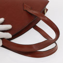 LOUIS VUITTON Epi Saint Jacques Hand Bag Brown M52263 LV Auth 153889-7