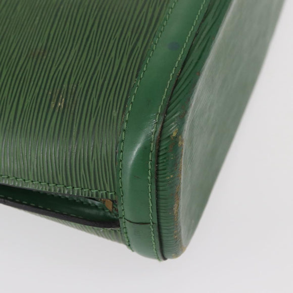 LOUIS VUITTON Epi Lussac Shoulder Bag Green M52284 LV Auth 153890