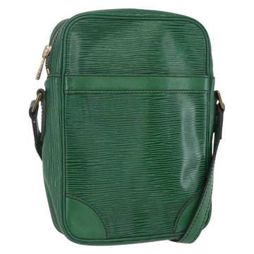LOUIS VUITTON Epi Danube Shoulder Bag Green M45634 LV Auth 153891