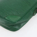 LOUIS VUITTON Epi Danube Shoulder Bag Green M45634 LV Auth 153891-16
