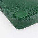 LOUIS VUITTON Epi Danube Shoulder Bag Green M45634 LV Auth 153891-17