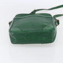 LOUIS VUITTON Epi Danube Shoulder Bag Green M45634 LV Auth 153891-5