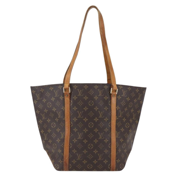 LOUIS VUITTON Monogram Sac Shopping Tote Bag M51108 LV Auth 153892