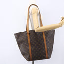 LOUIS VUITTON Monogram Sac Shopping Tote Bag M51108 LV Auth 153892-22