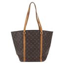 LOUIS VUITTON Monogram Sac Shopping Tote Bag M51108 LV Auth 153892-2