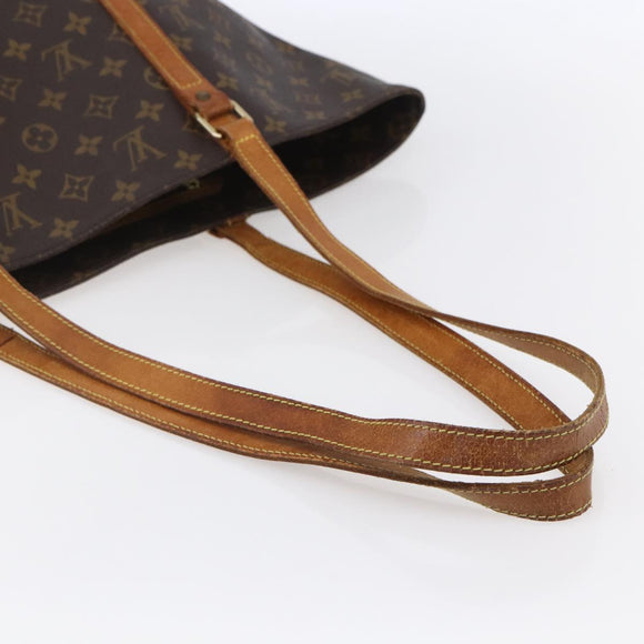 LOUIS VUITTON Monogram Sac Shopping Tote Bag M51108 LV Auth 153892