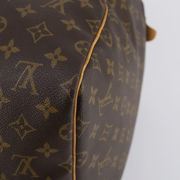 LOUIS VUITTON Monogram Keepall 55 Boston Bag M41424 LV Auth 153893