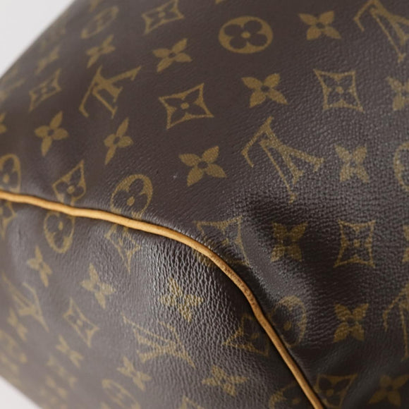 LOUIS VUITTON Monogram Keepall 55 Boston Bag M41424 LV Auth 153893