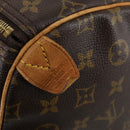 LOUIS VUITTON Monogram Keepall 55 Boston Bag M41424 LV Auth 153893-15