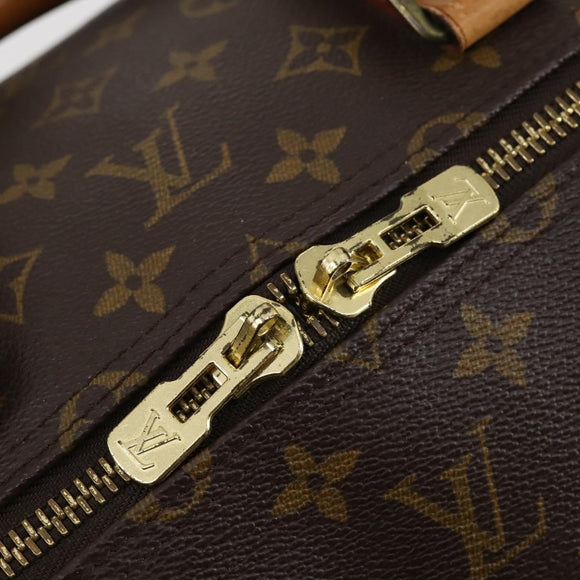 LOUIS VUITTON Monogram Keepall 55 Boston Bag M41424 LV Auth 153893