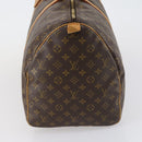 LOUIS VUITTON Monogram Keepall 55 Boston Bag M41424 LV Auth 153893-4