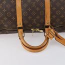 LOUIS VUITTON Monogram Keepall 55 Boston Bag M41424 LV Auth 153893-7