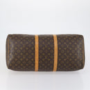 LOUIS VUITTON Monogram Keepall 55 Boston Bag M41424 LV Auth 153893-9