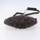 GUCCI GG Canvas Guccissima Abbey Bag Leather Bordeaux Gold 203257 Auth 153896-5