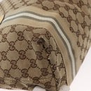 GUCCI GG Canvas Tote Bag Beige Gold 211971 Auth 153897-9
