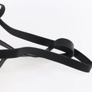 Salvatore Ferragamo Gancini Backpack Leather Black Gold Auth 153904-10