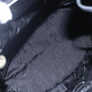 Salvatore Ferragamo Gancini Backpack Leather Black Gold Auth 153904-18