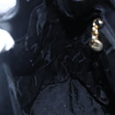 Salvatore Ferragamo Gancini Backpack Leather Black Gold Auth 153904-20