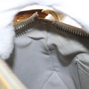 LOUIS VUITTON Monogram Vernis Minna Street Shoulder Bag Perle M91509 Auth 153907-20