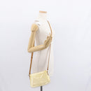 LOUIS VUITTON Monogram Vernis Minna Street Shoulder Bag Perle M91509 Auth 153907-22