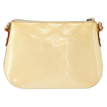 LOUIS VUITTON Monogram Vernis Minna Street Shoulder Bag Perle M91509 Auth 153907 - 0