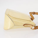 LOUIS VUITTON Monogram Vernis Minna Street Shoulder Bag Perle M91509 Auth 153907-3