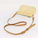 LOUIS VUITTON Monogram Vernis Minna Street Shoulder Bag Perle M91509 Auth 153907-7