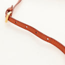 PRADA Galleria Hand Bag Safiano leather 2way Orange Gold Auth 153909V-10