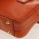 PRADA Galleria Hand Bag Safiano leather 2way Orange Gold Auth 153909V-15