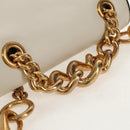 Miu Miu Dahlia Hand Bag Leather 2way White Gold Auth 153911V-6