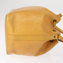 LOUIS VUITTON Epi Petit Noe Shoulder Bag Yellow M44109 LV Auth 153914-3