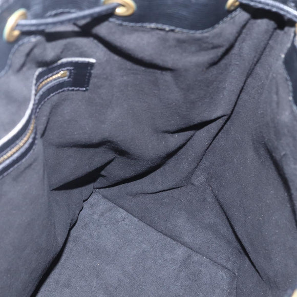 LOUIS VUITTON Epi Noe Shoulder Bag Black M44002 LV Auth 153916