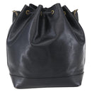 LOUIS VUITTON Epi Noe Shoulder Bag Black M44002 LV Auth 153916-2