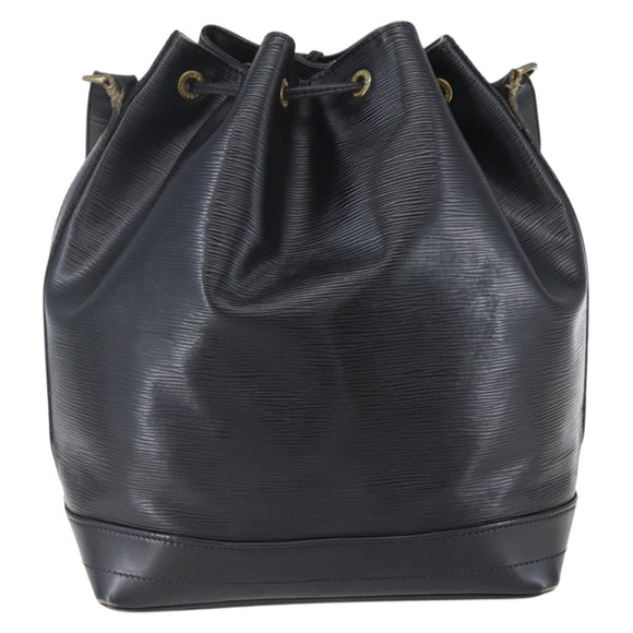 LOUIS VUITTON Epi Noe Shoulder Bag Black M44002 LV Auth 153916