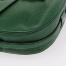 LOUIS VUITTON Epi Jeune Fille MM Shoulder Bag Green M52154 LV Auth 153917-14