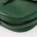 LOUIS VUITTON Epi Jeune Fille MM Shoulder Bag Green M52154 LV Auth 153917-15