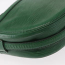 LOUIS VUITTON Epi Jeune Fille MM Shoulder Bag Green M52154 LV Auth 153917-16