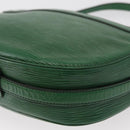 LOUIS VUITTON Epi Jeune Fille MM Shoulder Bag Green M52154 LV Auth 153917-17