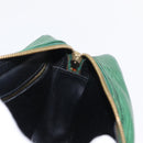 LOUIS VUITTON Epi Jeune Fille MM Shoulder Bag Green M52154 LV Auth 153917-20