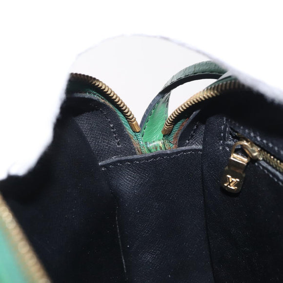 LOUIS VUITTON Epi Jeune Fille MM Shoulder Bag Green M52154 LV Auth 153917