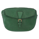 LOUIS VUITTON Epi Jeune Fille MM Shoulder Bag Green M52154 LV Auth 153917-13