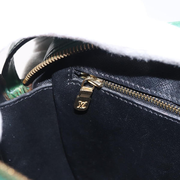 LOUIS VUITTON Epi Jeune Fille MM Shoulder Bag Green M52154 LV Auth 153917