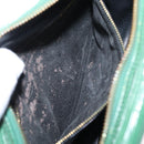 LOUIS VUITTON Epi Jeune Fille MM Shoulder Bag Green M52154 LV Auth 153917-11