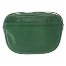 LOUIS VUITTON Epi Jeune Fille MM Shoulder Bag Green M52154 LV Auth 153917-2
