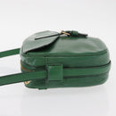 LOUIS VUITTON Epi Jeune Fille MM Shoulder Bag Green M52154 LV Auth 153917-4