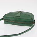 LOUIS VUITTON Epi Jeune Fille MM Shoulder Bag Green M52154 LV Auth 153917-6