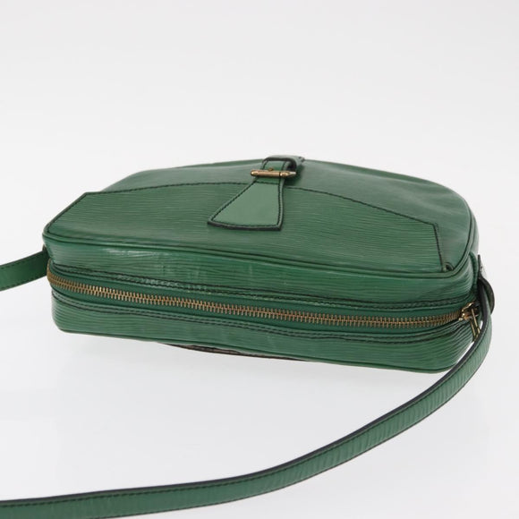 LOUIS VUITTON Epi Jeune Fille MM Shoulder Bag Green M52154 LV Auth 153917