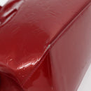 LOUIS VUITTON Monogram Vernis Wilshire PM Bag Pomme D'amour M93642 Auth 153918-12