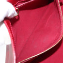 LOUIS VUITTON Monogram Vernis Wilshire PM Bag Pomme D'amour M93642 Auth 153918-20