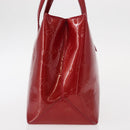 LOUIS VUITTON Monogram Vernis Wilshire PM Bag Pomme D'amour M93642 Auth 153918-4